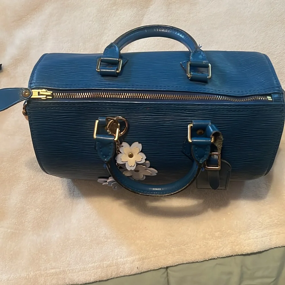 RARE SPEEDY 25 Epi Leather - Picture 3 of 10
